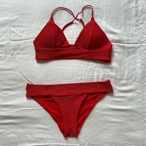 Red bikini